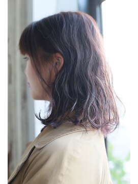 ホワイトルーム(White Room) アッシュパープル＋インナーピンク