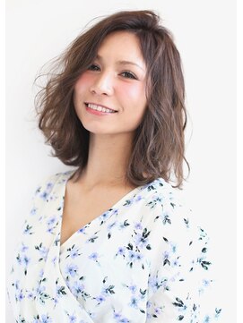 エイクス ヘア デザイン×美髪クリニック 千葉(AQs hair design) ナチュラルミルクティー【AQs松尾和樹】