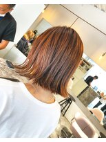 ブリーチ(bleach)&nbsp;チェリーオレンジボブ