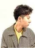 オシャレ感刈り上げナチュラルパーマ