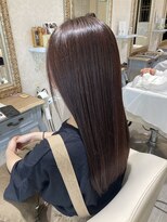 ラ ブランシュ 大宮(La Blanche)&nbsp;ボブ/カーキグレージュ/大人かわいい/フェザーバング/大宮