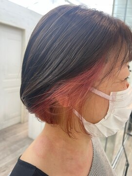 ナンバー アンフィール 渋谷(N° anfeel) 【小林】@yashi_sa 春色イヤリングカラー 渋谷/道玄坂