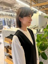 マッシュ チャヤマチ(MASHU chayamachi) 伸ばし中にオススメ BOBスタイル
