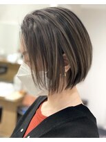 アヴァンス 京橋店(AVANCE)&nbsp;デザインカラーで動きのついたオシャレ3Dボブに@京橋