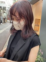 デイジー(Daisy) 天神 大名 顔周りカット 似合わせ ピンクブラウン