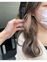 アクト(ACT)&nbsp;ミルクティーベージュ/インナーカラー/ハイトーンカラー