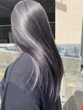 ウェスト(WEST) パープルインナー＆ハイライト