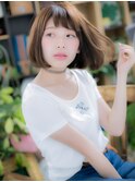 切りっぱなしロブ黒髪オン眉レトロガーリーc5浦和20代30代40代