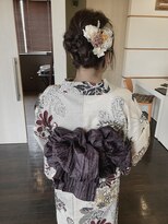 美容室 アミューズ(amuse)&nbsp;浴衣着付＆ヘアセット
