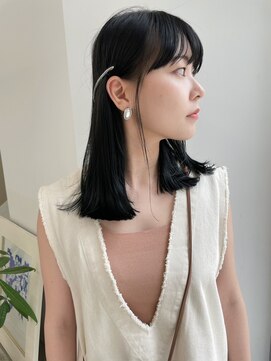 マスタード(MASTARD) ラインロブ×ネイビーブラック