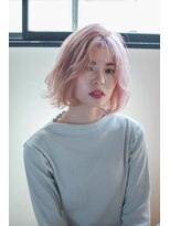 ムーク 海老名(MUUK)&nbsp;【MUUK海老名】ピンクベージュ/ダブルカラー/ハイトーン