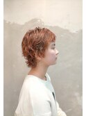オシャレ女子に人気!ショートレイヤーパーマ。20代30代