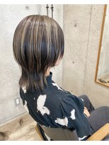 ヘアメイク ゼロ(0) ブロックハイライト