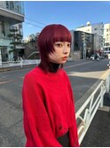 ウルフカット/顔まわりカット/10代／20代
