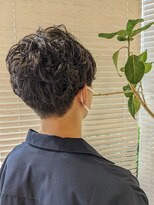 アース 三田南ウッディタウン店(HAIR&MAKE EARTH)&nbsp;20代30代メンズスパイラルパーマワイルドオシャレ感アッシュ