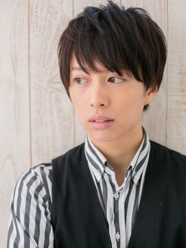 モッズヘアメン 札幌月寒店(mod's hair men) アッシュオリーブが優等生風な知的くせ毛風ショートn札幌月寒