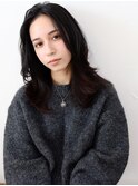 ブラックエアーセミロング