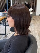 アトリエコア(Atelier Coa) ミルクティーベージュカラーくびれヘアグレージュカラー韓国