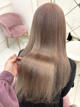 リルミー(Lilme) ブリーチ2~3回以上必須！ミルキーベージュ＊まゆ