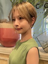 トリコ 柏(tricot)&nbsp;大人可愛い/丸みショート/ハイトーンショート/小顔似合わせ