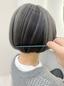 グーフィートーキョー 銀座(Goofy Tokyo) 【Goofy銀座】アウターカラー/グレー/ボブ/渋谷トモヒロ