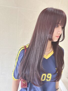 シー 立川(Si) ツヤ髪ロングレイヤー/縮毛矯正カラー