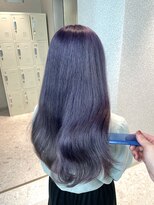 天神美容室&nbsp;天神美容室×ブリーチ×ラベンダー