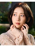 Amber twilight　マロンブラウンで秋のトーンダウン