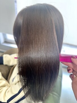 ヘアーアンドビューティーザ エフ(Hair Beauty the F) *艶髪_髪質改善カラー_ダークブラウン_164