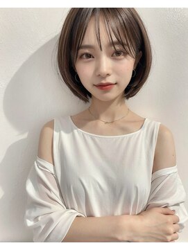 グロウ 赤羽(grow) 大人可愛いボヘミアンショートボブ　【grow赤羽】