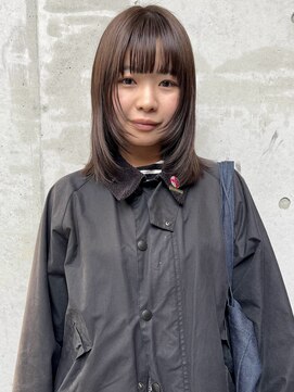 リル(Lilu) 透明感カラーとレイヤースタイル Lilu 2025.4 北村しずく