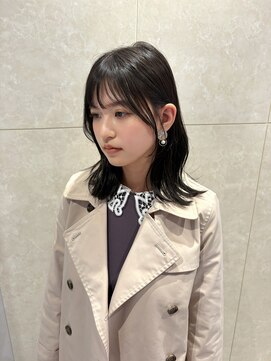 リアン バイ キートス(Lien by kiitos) くびれボブ/ミディアム/大人カジュアル