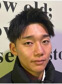 佐賀スパイキーショートビジネスショートツイストパーマフェード