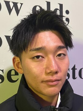 ノーエン(noen) 佐賀スパイキーショートビジネスショートツイストパーマフェード