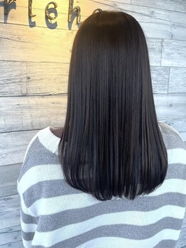 リーチェ(riche)の写真/髪のダメージに悩む大人女性のお悩みを解決するサロン♪髪質改善で理想の美艶ヘアに。