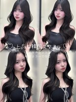 リリー(Lilley)&nbsp;暗髪カラーとレイヤーカットで上品な韓国style☆