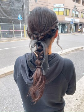 お呼ばれアレンジ☆