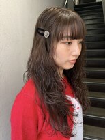 パーク(PAAQ)&nbsp;【藤沢レイヤー】ロングレイヤーブラウンベージュワイドバング