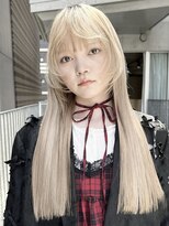 スリバー(sliver)&nbsp;ブリーチハイライト髪質改善ダブルカラーレイヤーカット