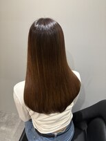 イオエ 西梅田(ioe)&nbsp;ブリーチなしカラー／髪質改善/ミルクティーベージュ/顔へア