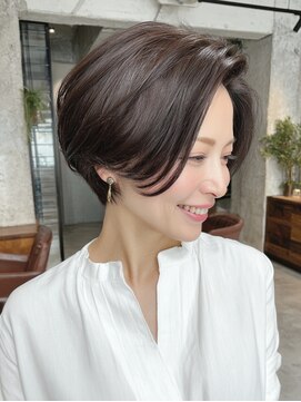 アルーチェ(Arluce) 着物ヘア/大人ガーリー/ダークアッシュ/流山おおたかの森