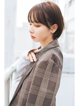 エスドットブルーム 梅田店(S.BROOM) 【S.BROOM 梅田】丸みショートボブ