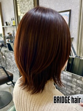 ブリッジ ヘアー(BRIDGE hair) レイヤーボブ