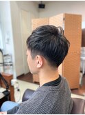 メンズカット/眉毛カット/ショート/ツーブロック