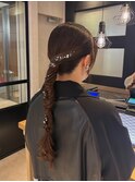 タイトヘア/カチモリ/新宿ヘアセット/新宿ヘアアレンジ