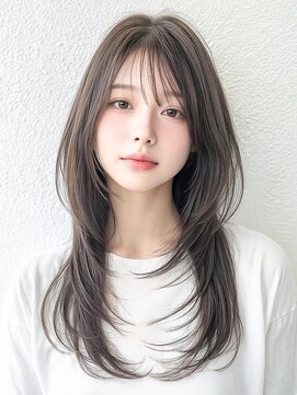 ソース 堺東(SOURCE) 透明感♪ナチュラルハッシュレイヤー