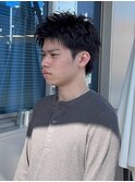 124. スパイキーショート/ニュアンスパーマ/韓国/メンズ