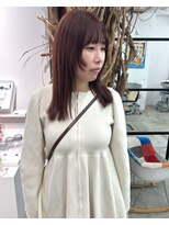 ソーソー(SoSo)&nbsp;ワンホンレイヤーレッドブラウン×顔まわりレイヤー5.14