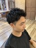 メンズカット+頭皮ケアクイックスパ (5分)