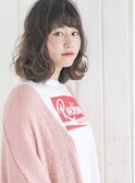 抜け感のあるカジュアルボブ